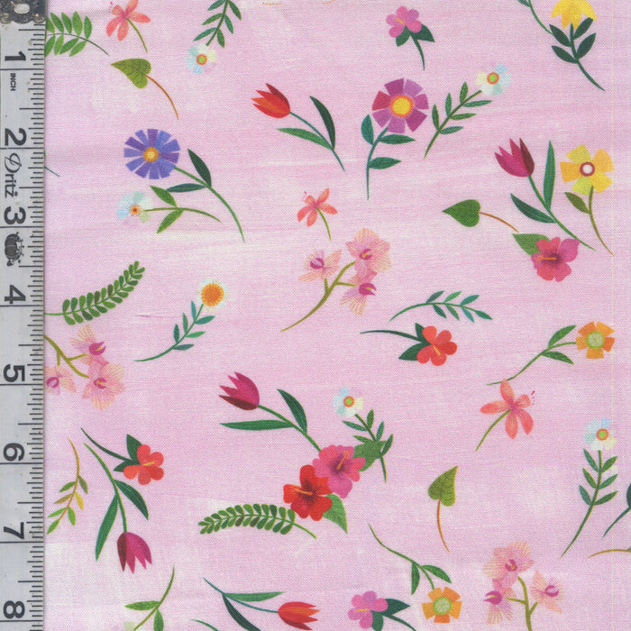 Jungle Menagerie - Jungle Flower Pink