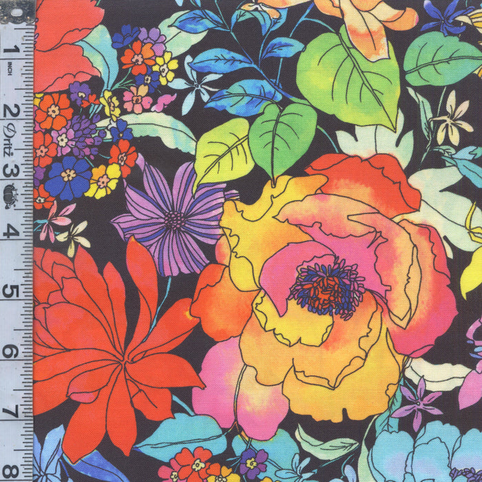 Gradients Euphoria - Floradescent Florals Midnight