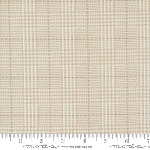 Farmhouse Flannels III - Box Check Cream