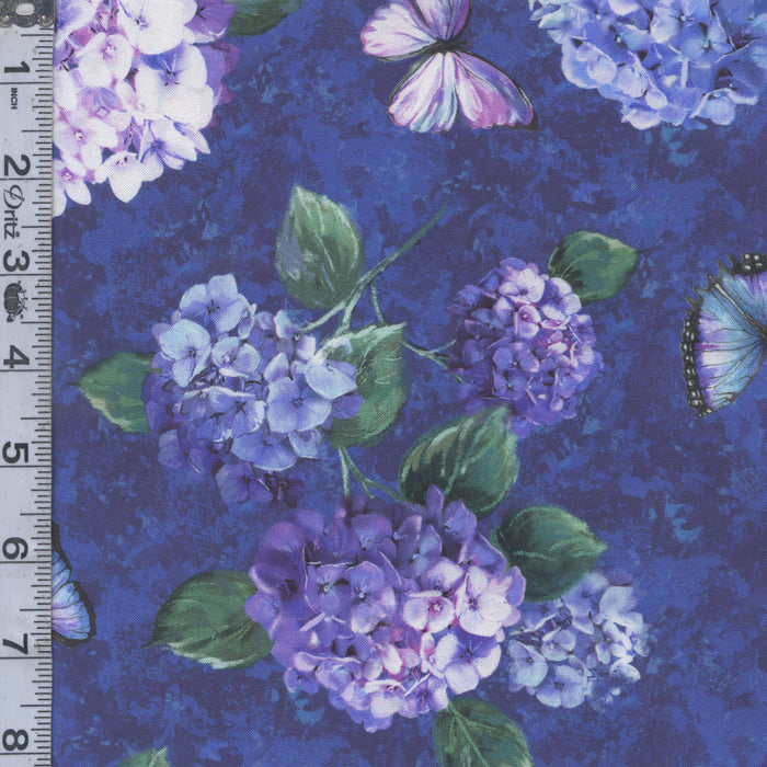 Rhapsody In Blue - Butterfly Florals Blue
