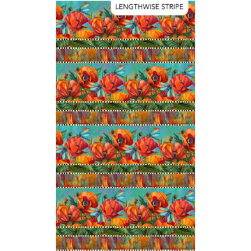 Charisma - Poppies Stripes