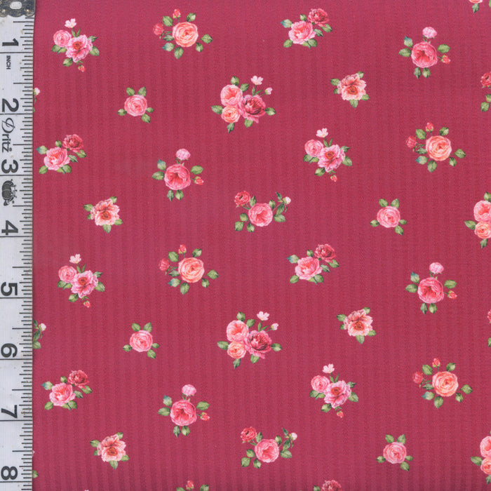 Blush - Mini Floral Magenta
