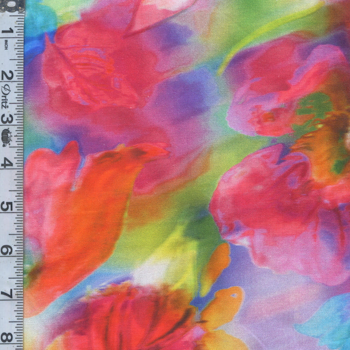 Off The Grid 108" Wide Digital Print - Floral Multi