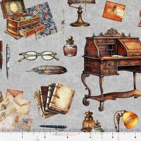 Bookworm - Writing Desk Gray