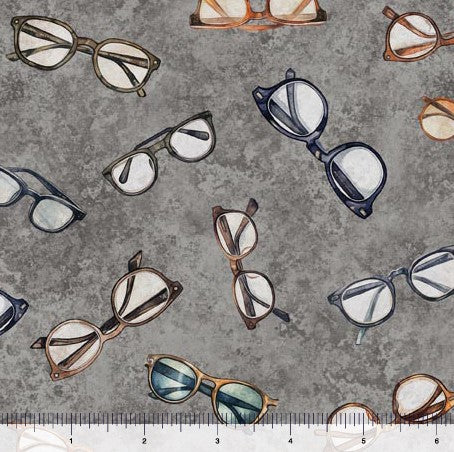 Bookworm - Eyeglass Toss Gray
