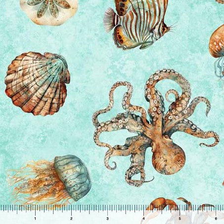 Atlantis - Sea Creature Light Turquoise