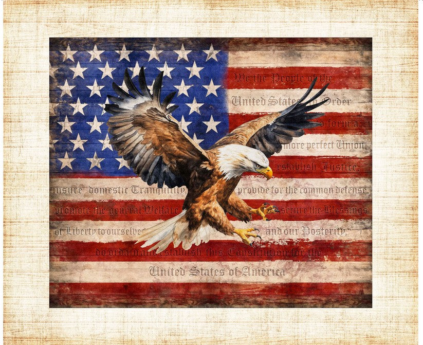 Patriot Panel - American Flag Multi