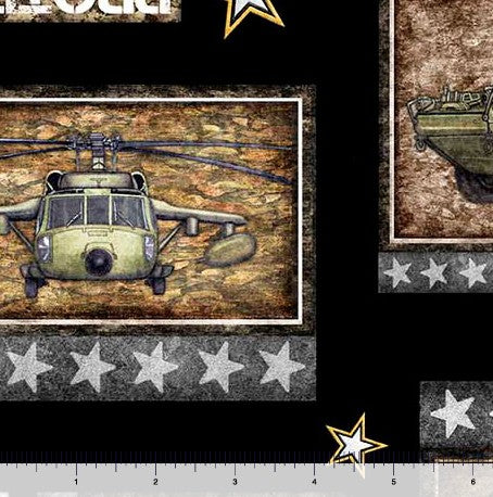 Patriot - Army Patch Black