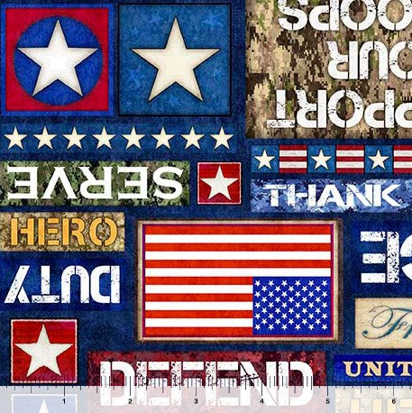 Patriot - Text Navy