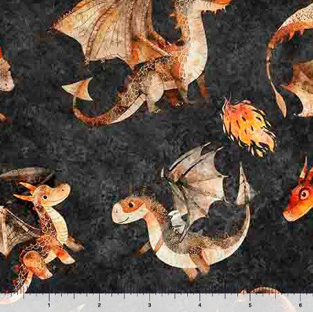Dragon Dreams - Dragons Charcoal