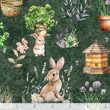 Hunny Bunny - Allover Forest
