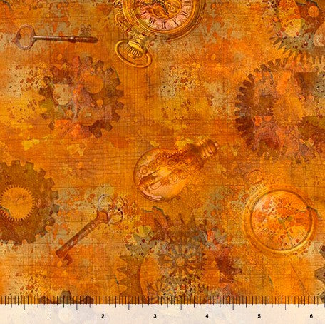 Steampunk Halloween 3 - Gears Pumpkin