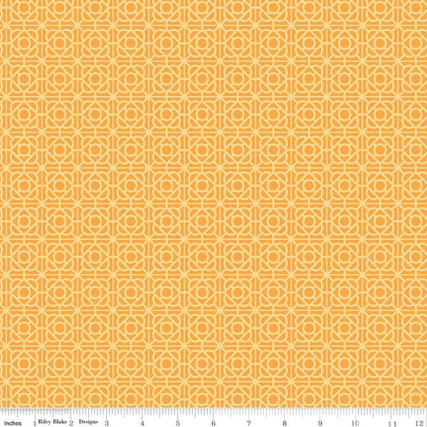 Floral Gardens - Garden Tile Yellow