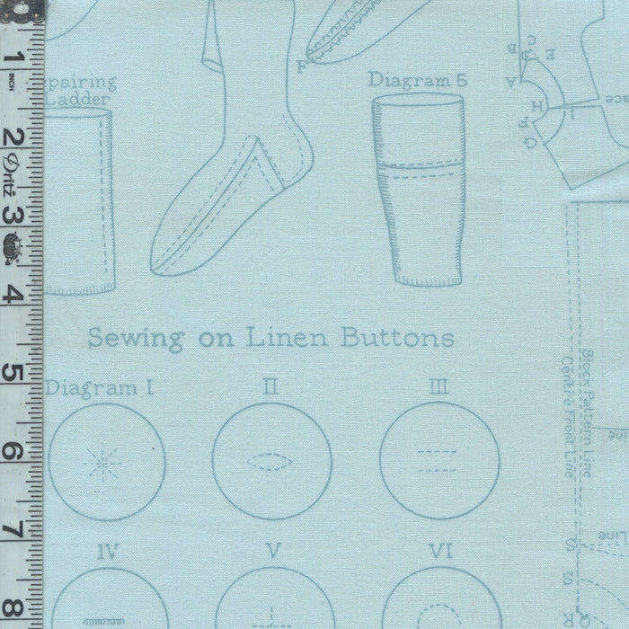 Sew Journal - Needlecraft Blue