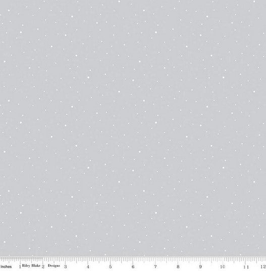 Dapple Dot - 108" Wide Silver