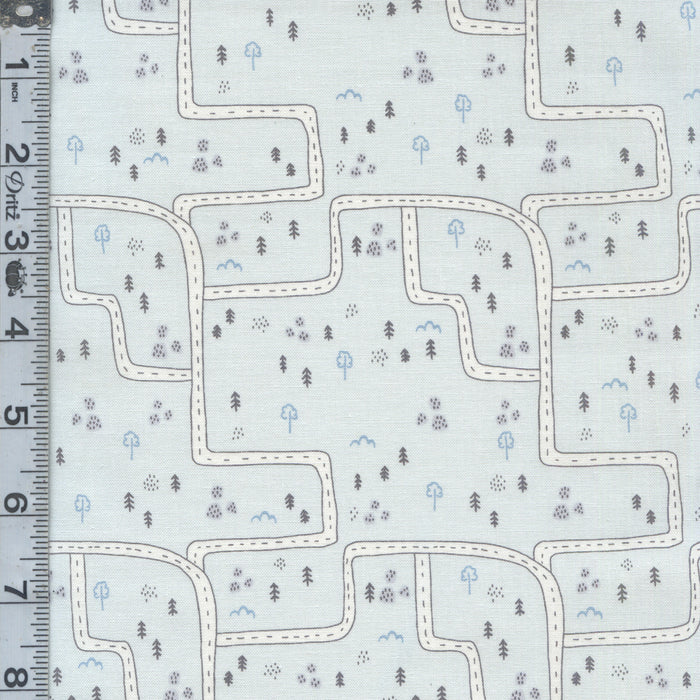 Let's Dig - We'll Build Roads Powder Blue