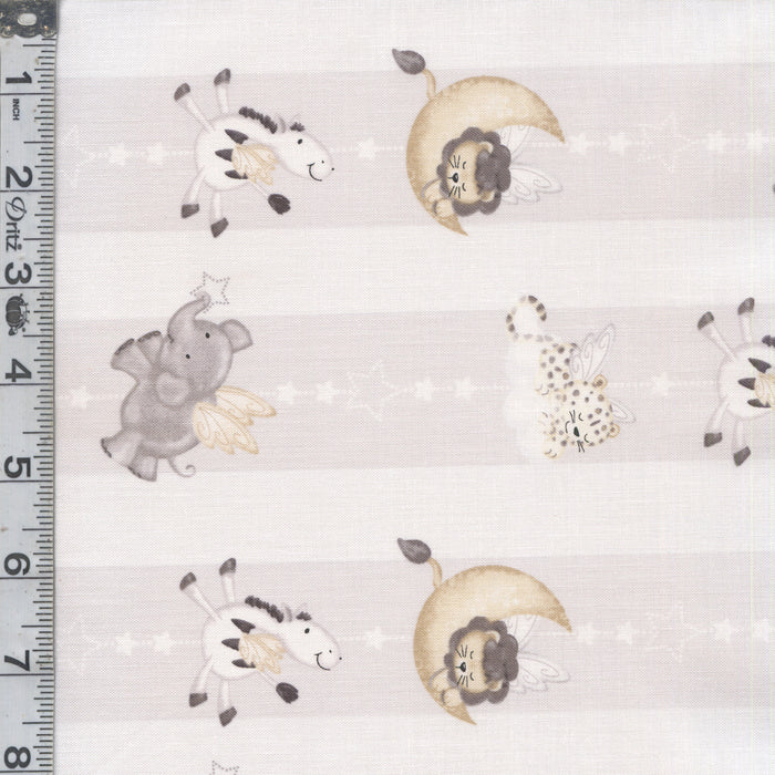 Moonlit Dreams - Animal Stripe White