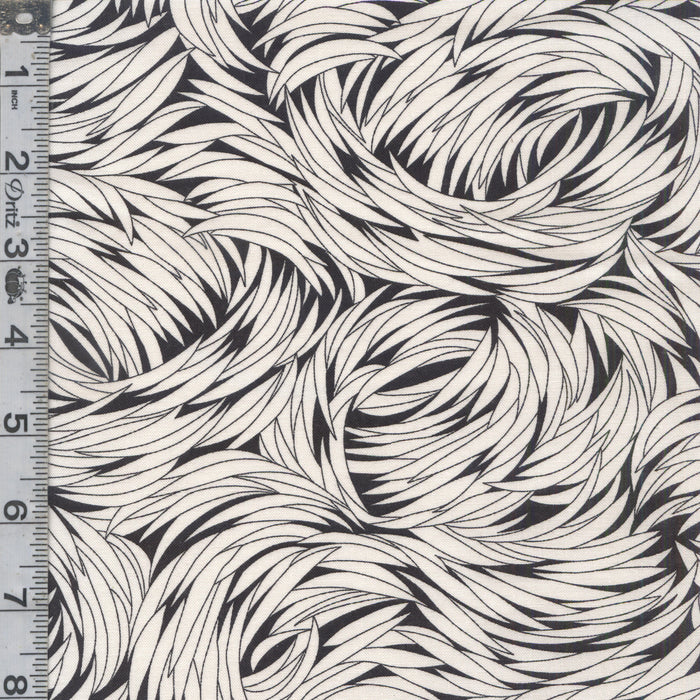 All or Nothing - Medium Swirl Black/White