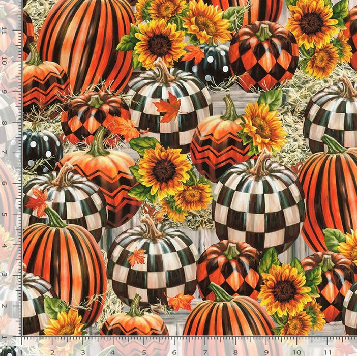 Bewitched - Plaid & Stripe Pumpkins