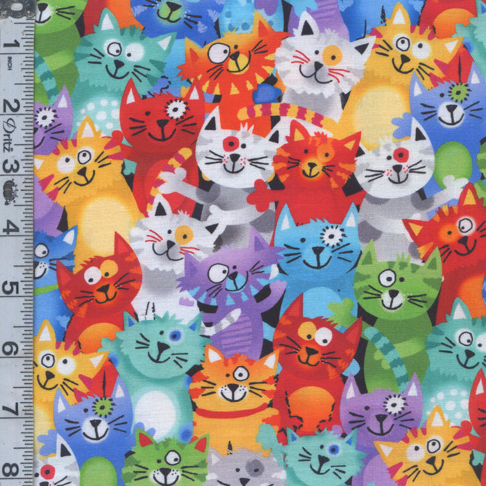 Live Love Meow - Packed Rainbow Cats