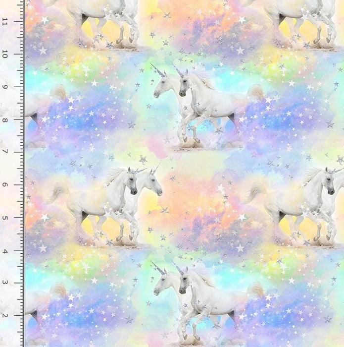 Unicorns & Stars Metallic