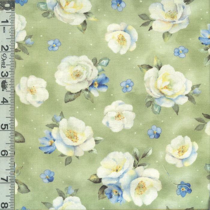 Blue Harmony - Iceberg Rose Green