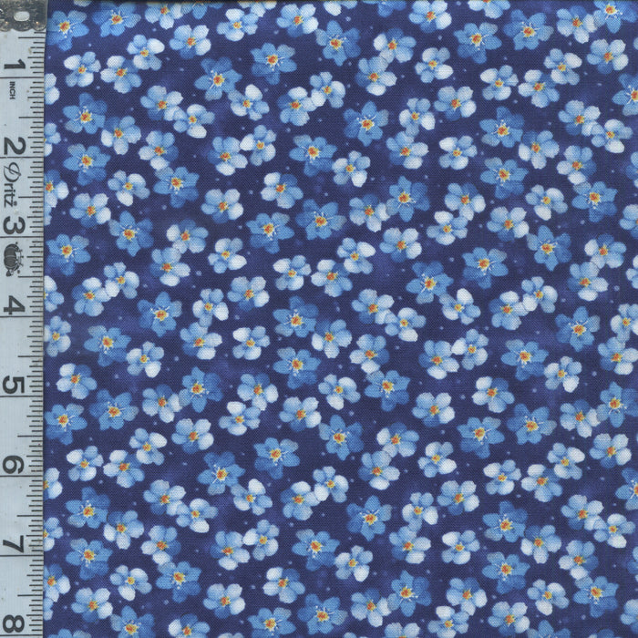 Blue Harmony - Petals Navy