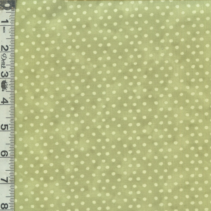 Blue Harmony - Polka Dots Green