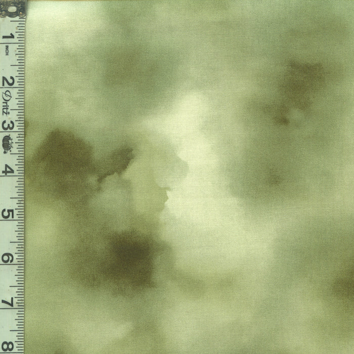 Blue Harmony - Watercolor Green