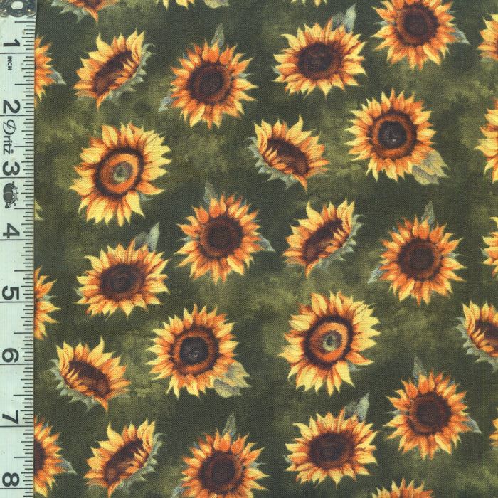 Sunkissed - Sunflowers Green