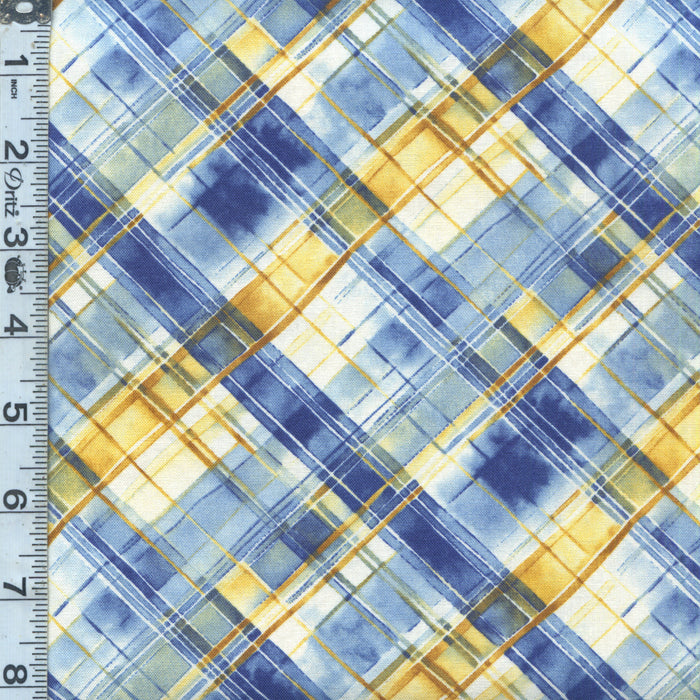 Sunkissed - Plaid Blue