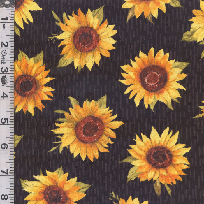 Sunflower Splendor - Sunflower Toss Black