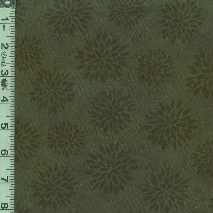Sunflower Splendor - Tonal Flowers Green