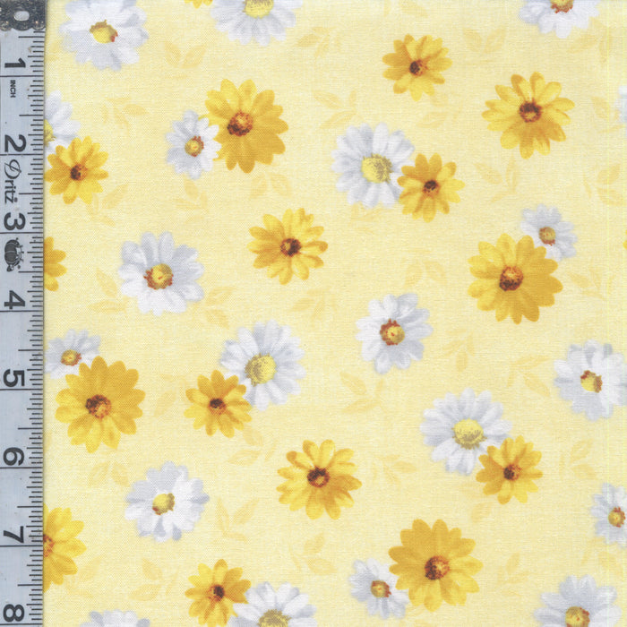 Bees & Blooms - Daisy Toss Yellow
