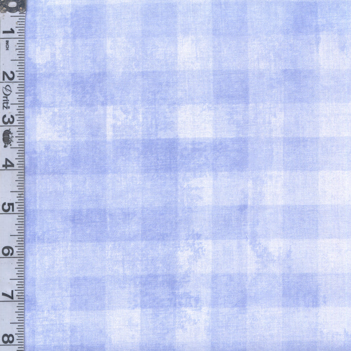Dry Brush Checks - Pale Blue