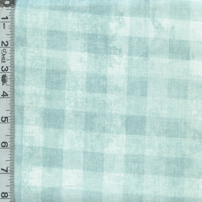 Dry Brush Checks - Pale Aqua