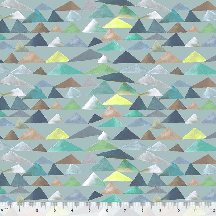 Connections - Triangle Rows Pale Grey