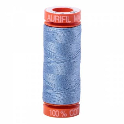 Aurifil 50 wt. Cotton Thread - Lt. Delft Blue