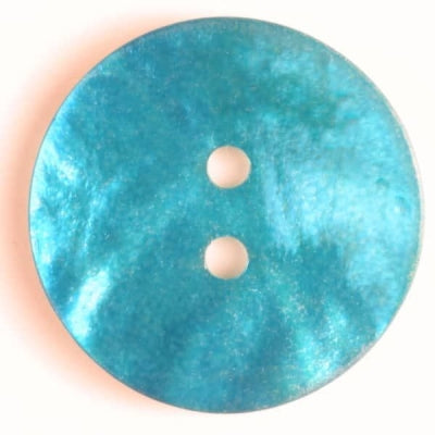 Fashion Button 23mm - Pearl Aqua