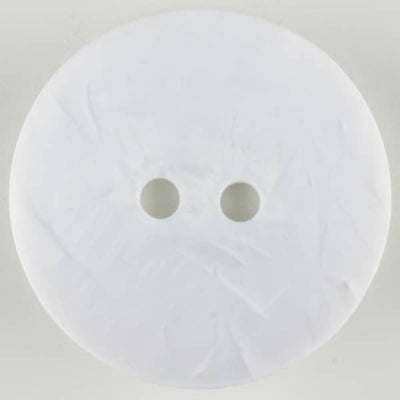 Fashion Button 60mm - Circle White
