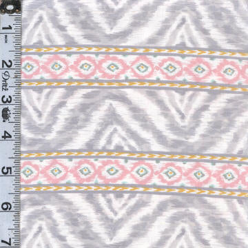 Ganesha Garden - Moire Stripe Pink