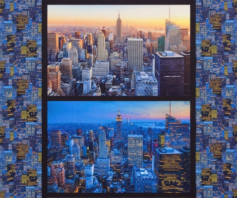 Cityscapes Digital Print Panel - City View Multi