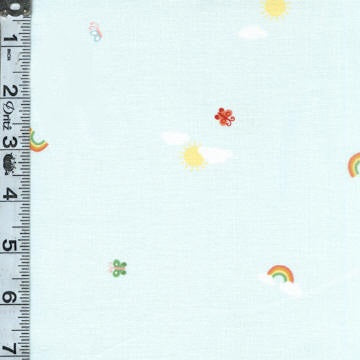 Cuddly Countryside - Tiny Rainbow Blue