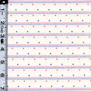 Aunt Grace Backgrounds - Stripe Dots Purple/Pink