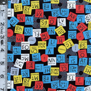 Stem Squad - Periodic Elements Black