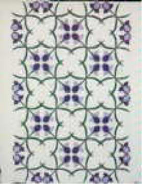 Iris Bed Pattern