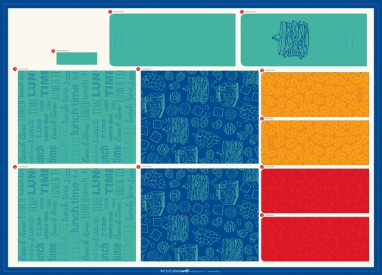 Lunch Bag & Snack Bags Digital Panel