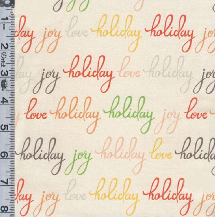 Christmas Friends - Holiday Topography Cream