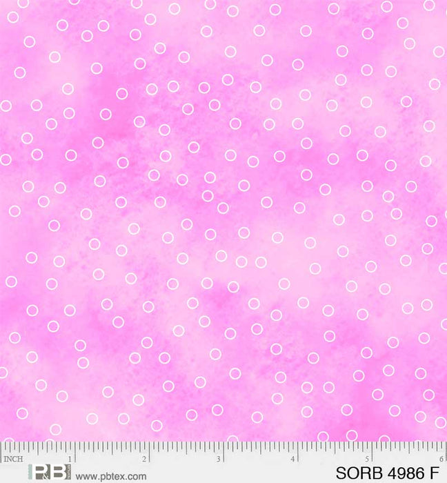 Sorbet - Tossed Dots Fushsia