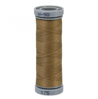 Presencia 50 wt. 3 Ply Cotton Sewing Thread - Medium Drab Green Brown